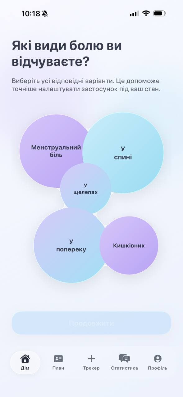 Почати з того, що зараз несе тіло