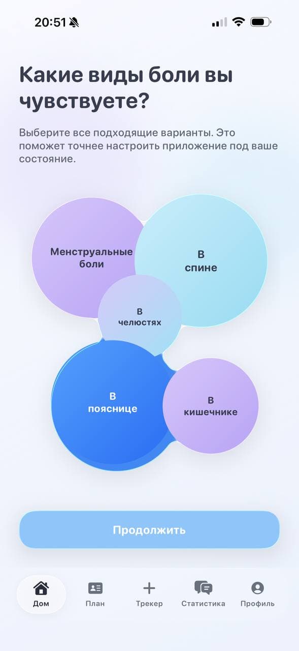 Начать с того, что сейчас переживает тело